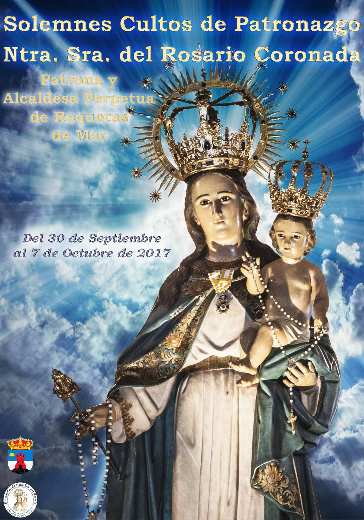 Fiestas patronales en honor de Nuestra Señora del Rosario 2017 Roquetas de Mar